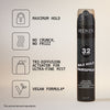 Redken Max Hold 32 Hairspray - 24 Hour Max Hold, Anti-Humidity Hairspray - 300ml