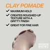 Redken Brews Hair Clay Pomade for Men – Maximum Hold Pomade for Styling 100ml