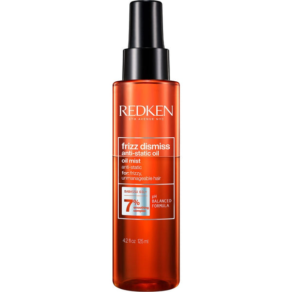 Redken Frizz Dismiss Anti-Static Hair Oil Mist – Leave-In Hair Treatment for Frizzy Hair - 125ml