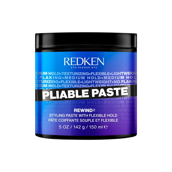 Redken Pliable Paste – Medium-Hold Texturising Hair Paste for Styling - 150ml