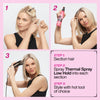 Redken Thermal Low Hold Hairspray - Lightweight Thermal Heat Protection Hairspray -250ml