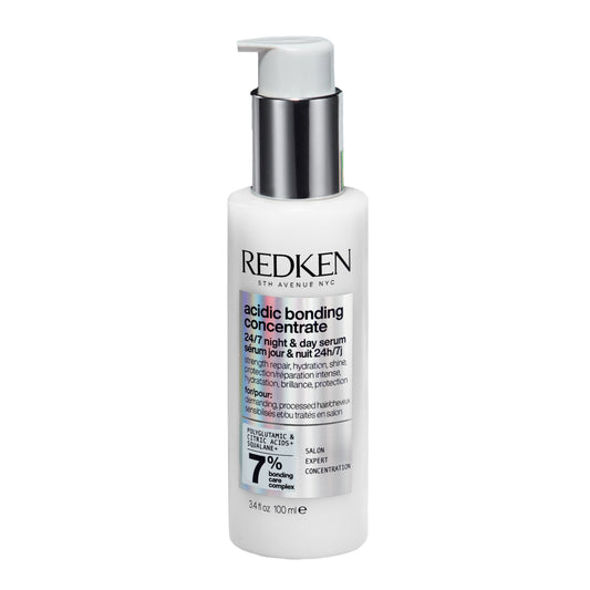 Redken Acidic Bonding Concentrate 24/7 Night & Day Hair Serum - Repairs Damaged Hair - 100ml