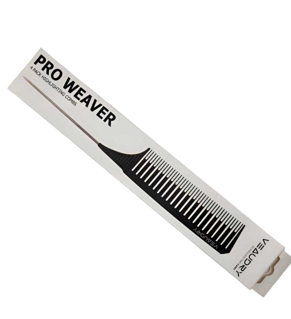 Veaudry Pro Weaver 4 Pack Highlighting Combs