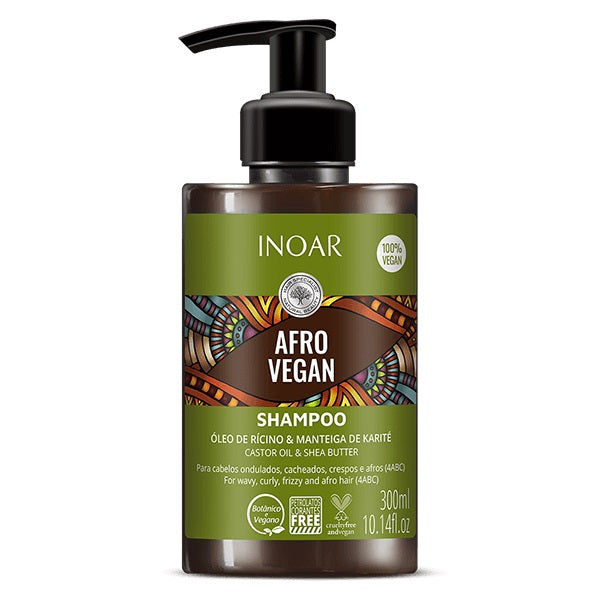 Inoar Afro Vegan Shampoo 300ml