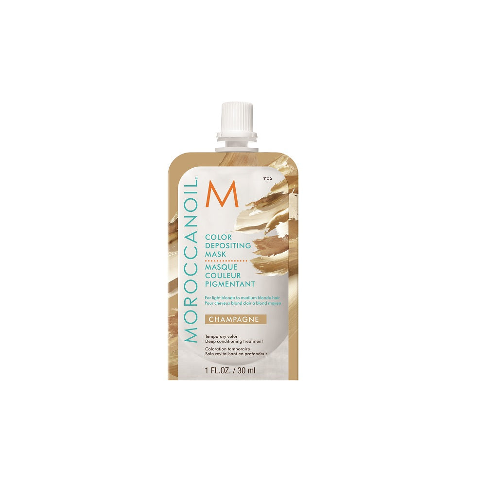 Moroccanoil Color Deposit Mask Champagne 30ml – Salon500 Online
