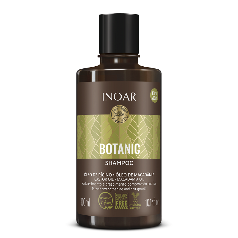 Inoar Botanic Shampoo Unisex Range 300ml
