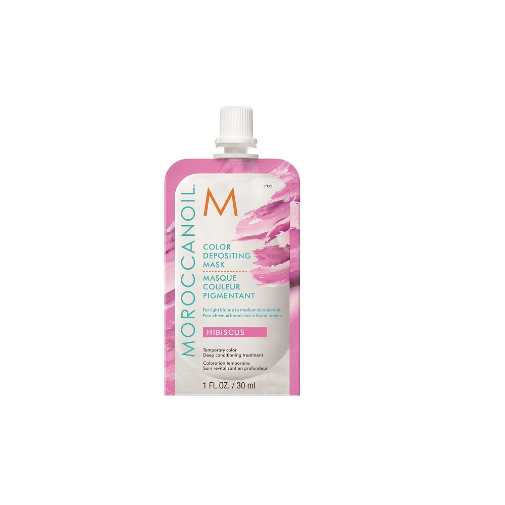 Moroccanoil Color Deposit Mask Hibiscus 30ml – Salon500 Online