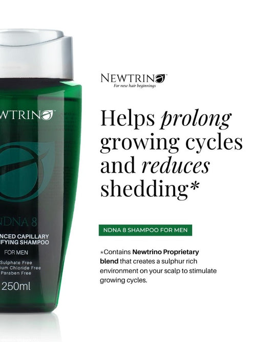 Newtrino nDNA8 Densifying Shampoo - For Men 250ml