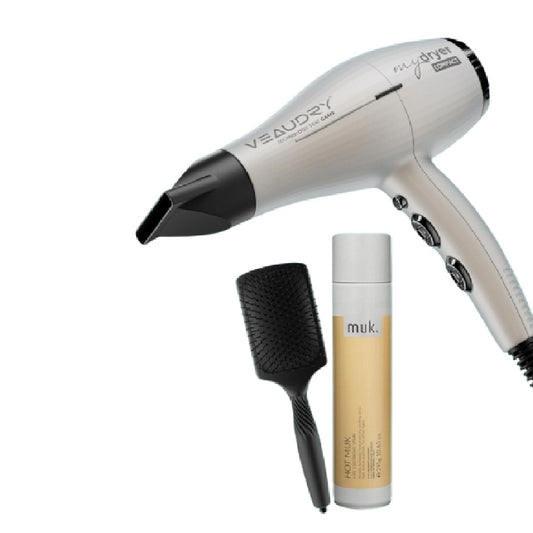 Veaudry Pearl White Hairdryer Special