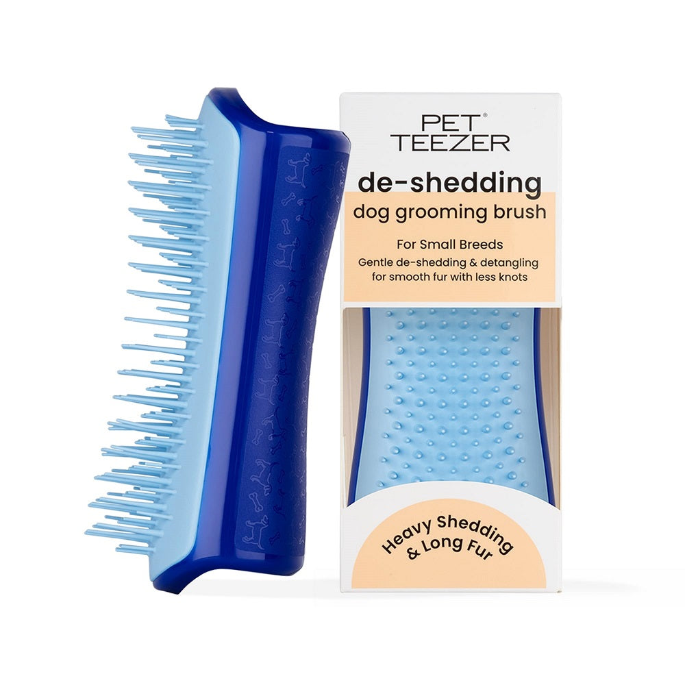 Pet Teezer Dog Grooming Brush Blue/Light Blue Small – Salon500 Online
