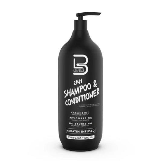 Level 3 2 in 1 Shampoo & Conditioner 1000ml