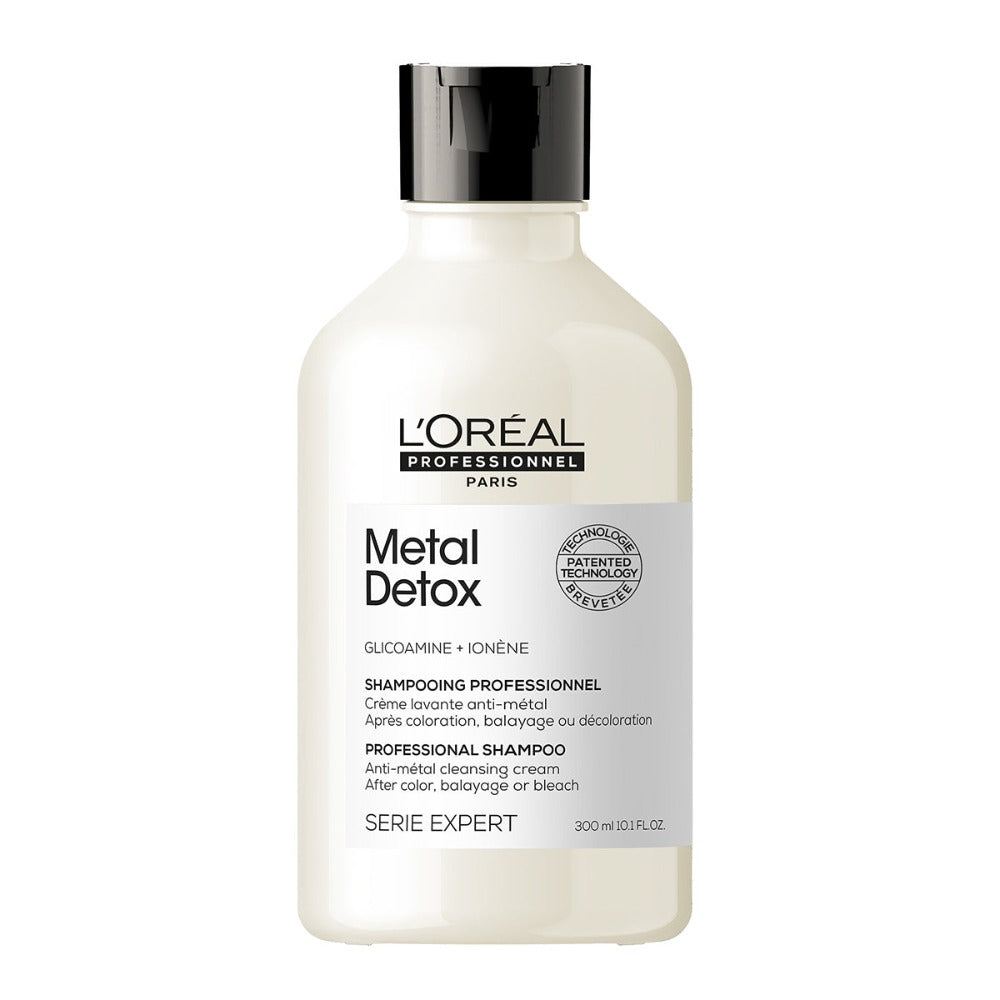 L'Oréal Professionnel Metal Detox Shampoo for Hair Breakage Protection - 300ml (Last Of Range)