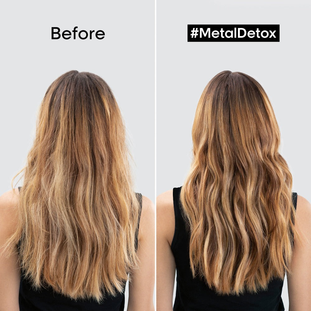 L'Oréal Professionnel Metal Detox Shampoo for Hair Breakage Protection - 300ml (Last Of Range)