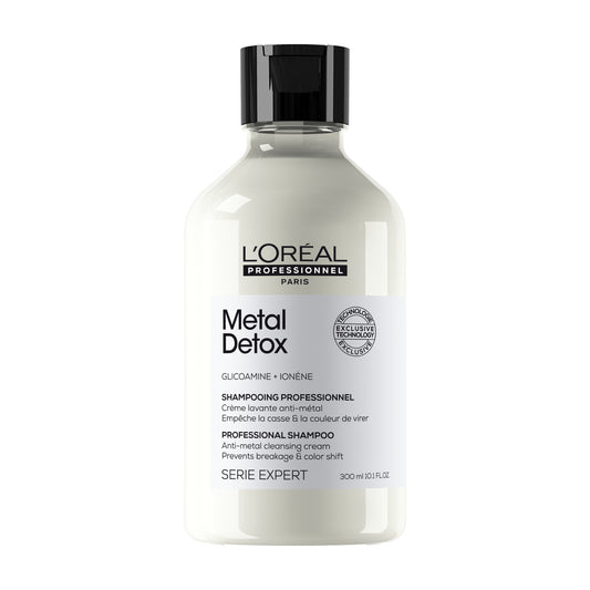 L'Oréal Professionnel Metal Detox Shampoo for Hair Breakage Protection - 300ml