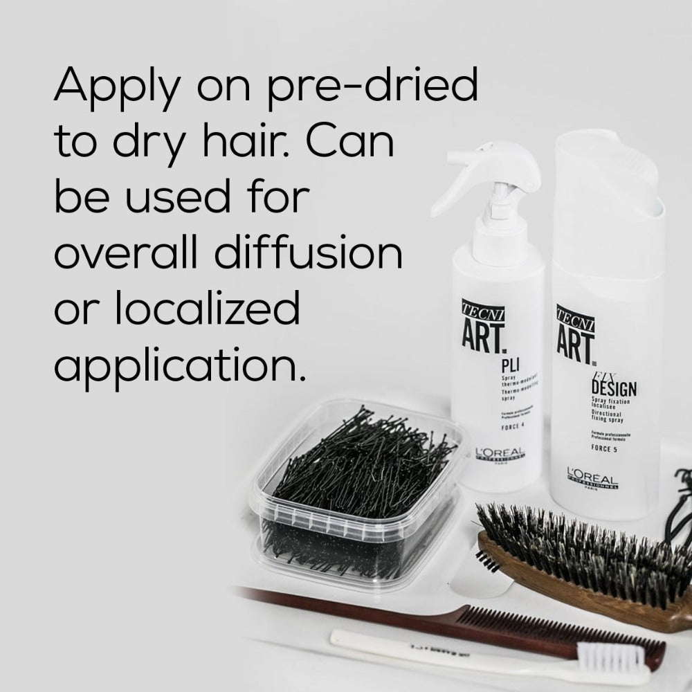 L'Oréal Professionnel Tecni.ART Fix Design Strong Hold Hairspray for All Hair Types - 200ml (Last Of Range)