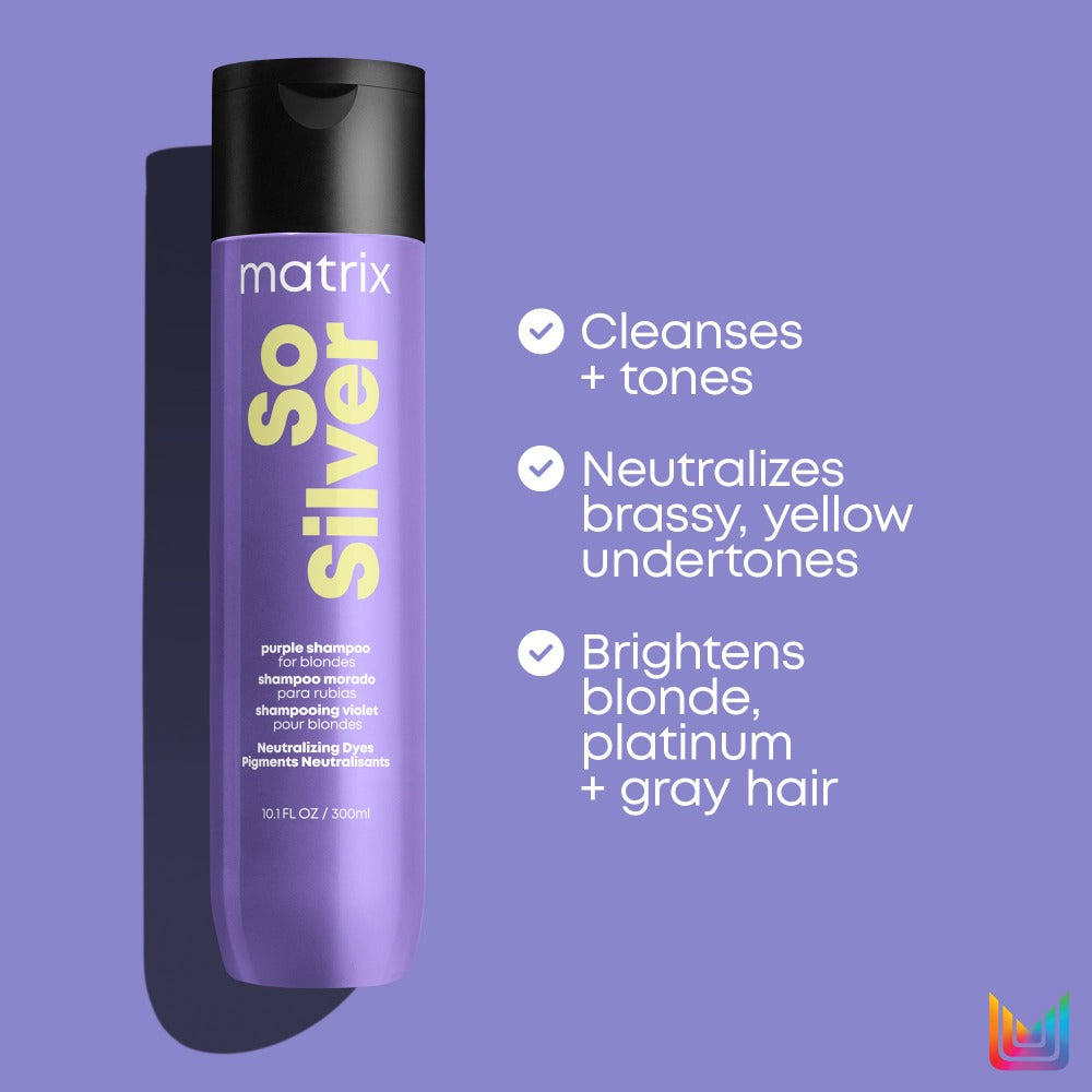 Matrix Total Results Color Obsessed So Silver Shampoo 300ml (Last of Range)