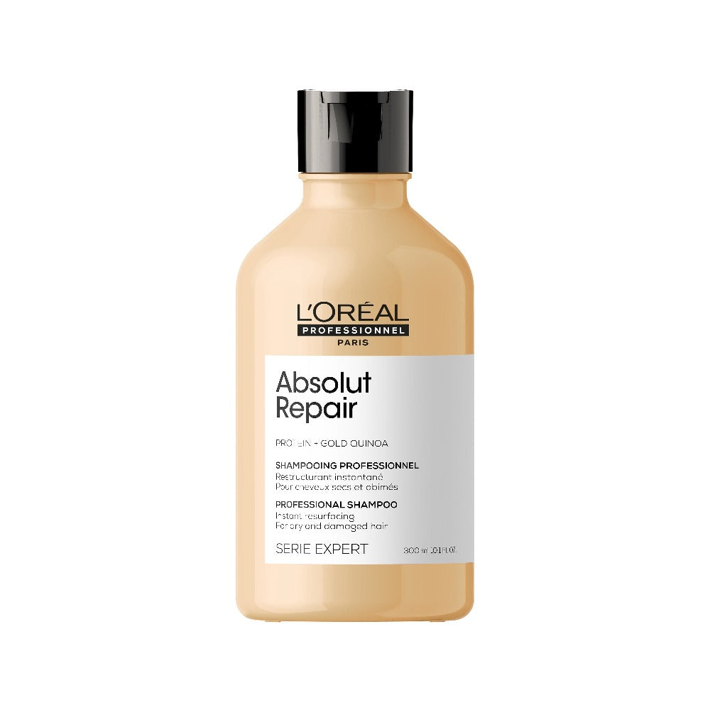 L'Oréal Professionnel Absolut Repair Nourishing Shampoo for Dry & Damaged Hair - 300ml (Last Of Range)