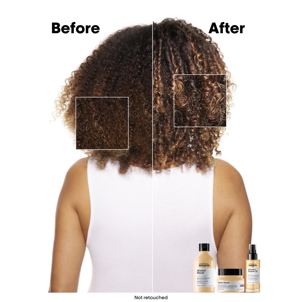 L'Oréal Professionnel Absolut Repair Nourishing Shampoo for Dry & Damaged Hair - 300ml (Last Of Range)