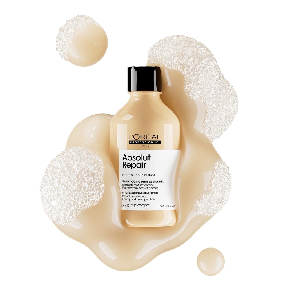 L'Oréal Professionnel Absolut Repair Nourishing Shampoo for Dry & Damaged Hair - 300ml (Last Of Range)