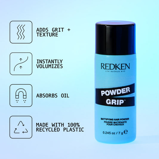 Redken Powder Grip -Medium-Control, Volumising & Texturising Hair Powder - 7G