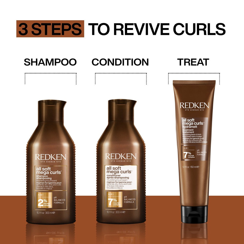 Redken All Soft Mega Curls Trio Bundle