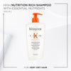 Kérastase Nutritive Bain Riche -Nourishing Shampoo for Very Dry Hair – 500ml