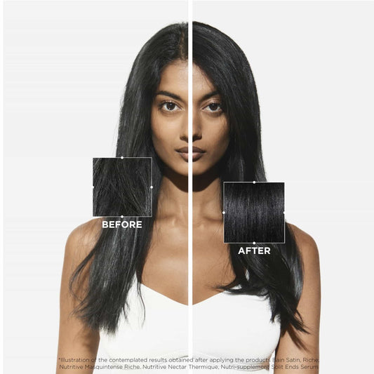 Kérastase Nutritive Masquintense Riche - Deep Nourishing Hair Mask for Very Dry Hair (Medium to Thick) – 200ml