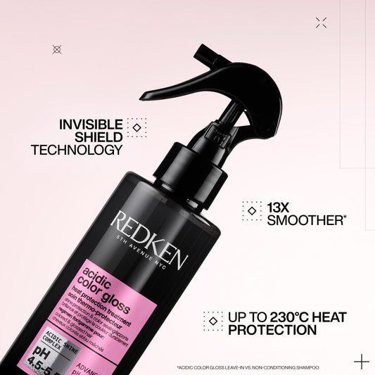 Redken Acidic Color Gloss Heat Protection Leave In Treatment 190ml