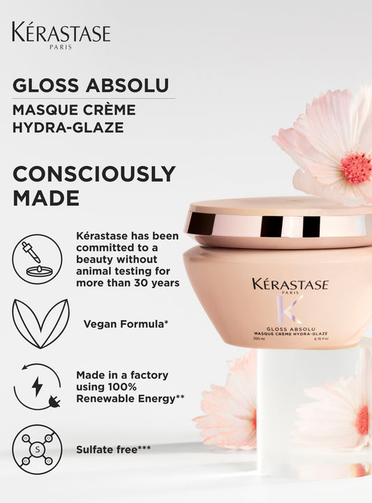 Kérastase Gloss Absolu Masque Creme Hydra Glaze 200ml