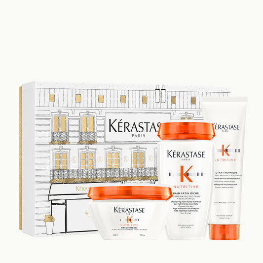 Kérastase Nutritive Nourishing Haircare Gift Set  for Thick Very Dry Hair  - Complimentary Shampoo