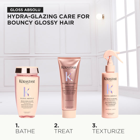 Kérastase Gloss Absolu Giftset for Long Hair Prone to Frizz - Complimentary Shampoo