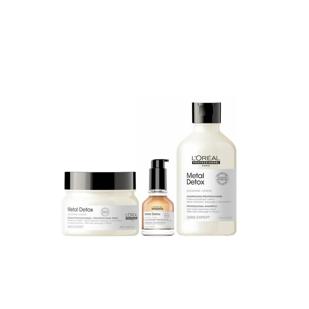 Loreal Metal Detox Trio Bundle