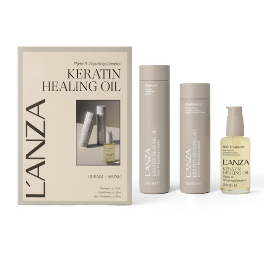Lanza Keratin Healing Oil Festive Trio
