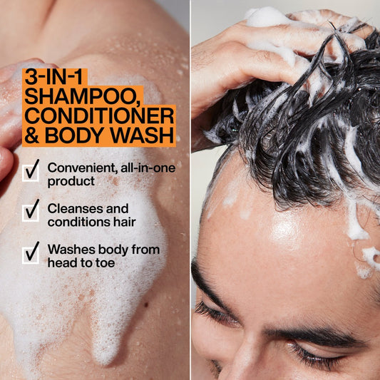 Redken Brews 3-in-1 Shampoo 300ml