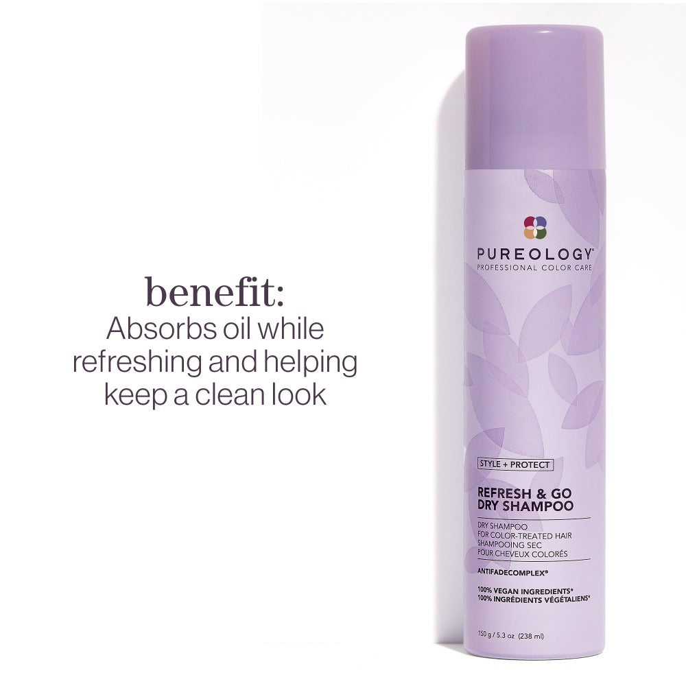 Pureology Go Dry Shampoo – Style & Protect, Refresh & Go Dry Shampoo -150G (Last Of Range)