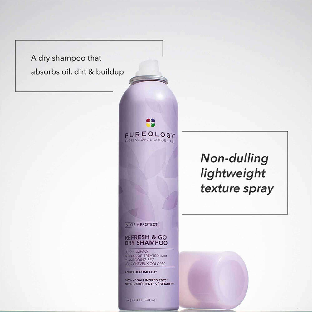 Pureology Go Dry Shampoo – Style & Protect, Refresh & Go Dry Shampoo -150G (Last Of Range)