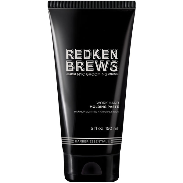 Redken Brews Hair Molding Paste for Men – Max Hold, Natural Finish Molding Paste - 150ml