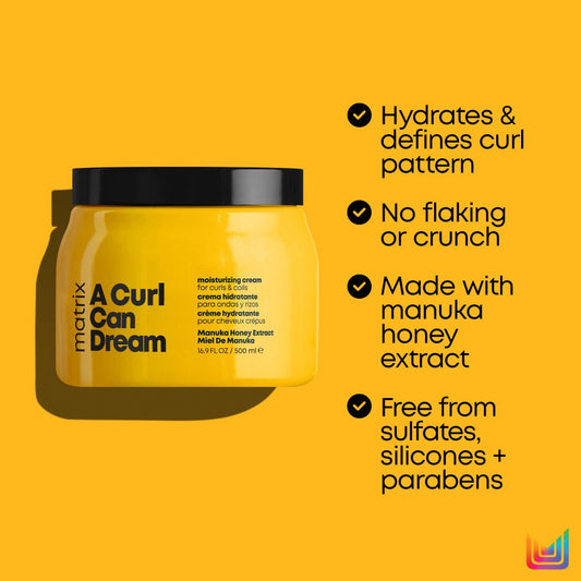 Matrix Total Results A Curl Can Dream Moisturizing Cream 500ml (Last of Range)