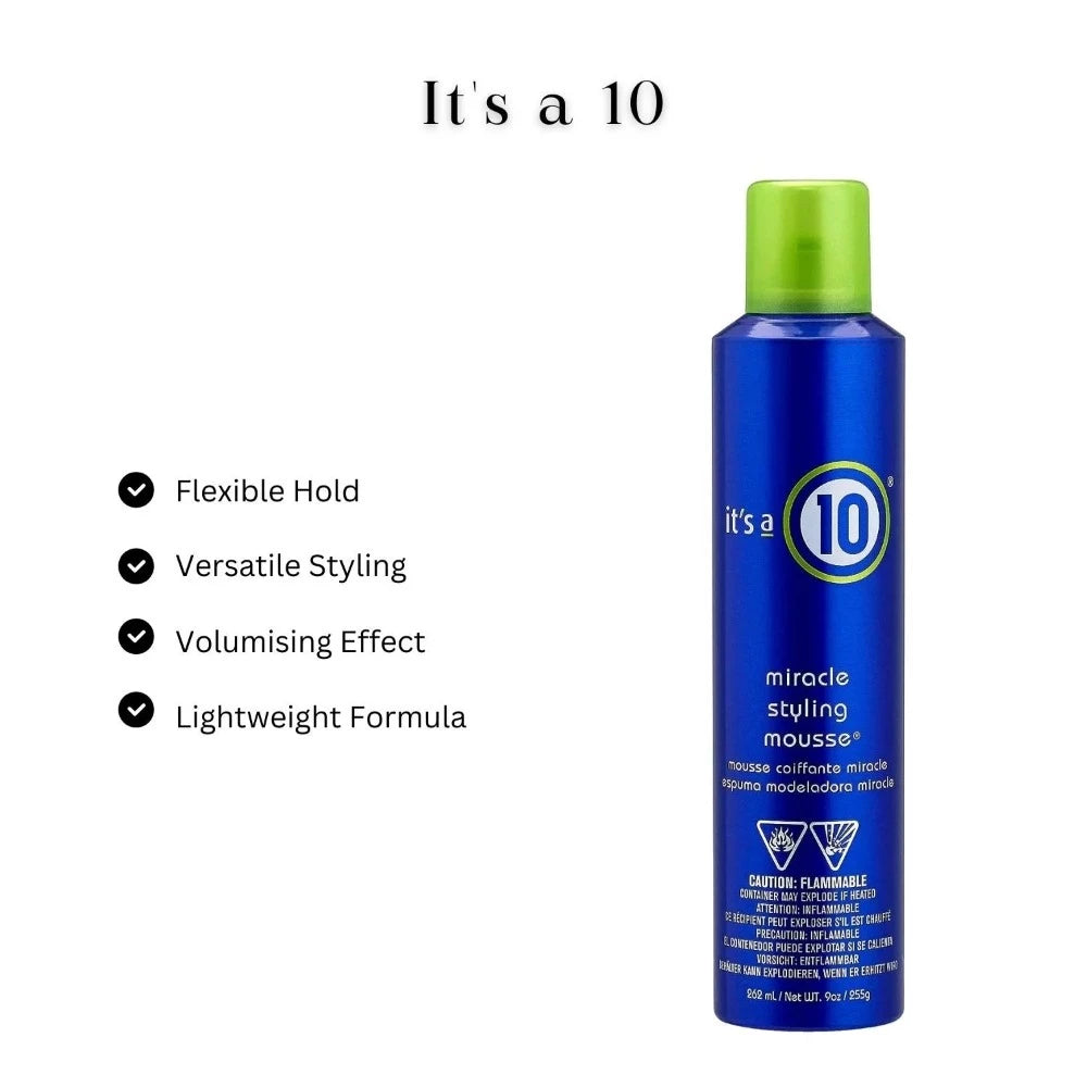 It's a 10 Miracle Styling Mousse  262ml