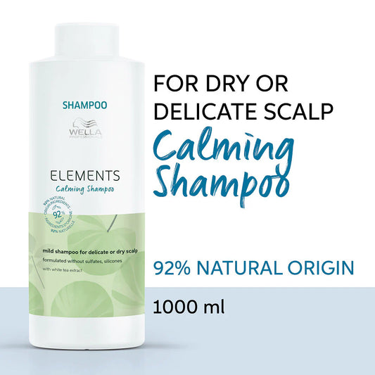 Wella Elements Calming Shampoo 1000ml