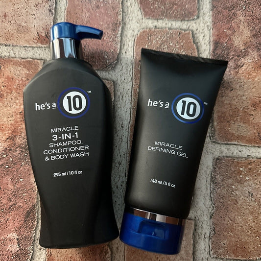 It's a 10 Men's 3-in-1 Daily Shampoo Conditioner And Body Wash 225ml