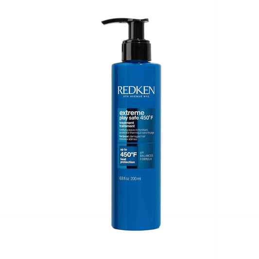 Redken Extreme Play Safe – Multi-Benefit & Heat Protectant Leave-In Hair Treatment - 200ml (Last Of Range)