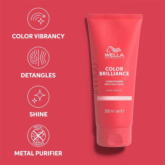 WellaI Invigo Color Brilliance Conditioner (Fine Hair) 200ml