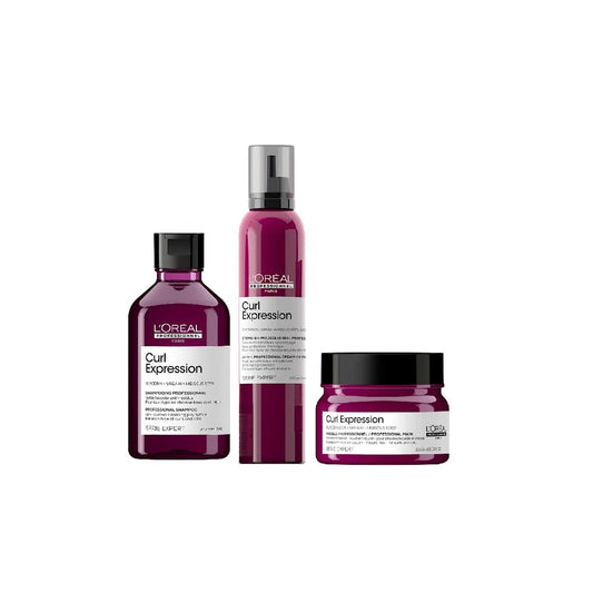 Loreal Curl Expression Trio Bundle Fine Hair