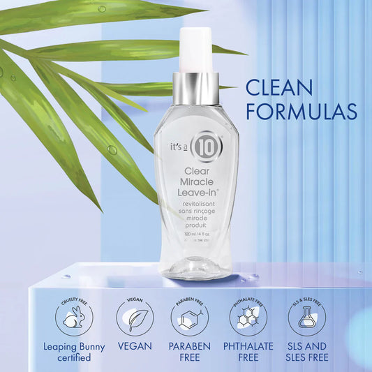 It's a 10 Miracle Clear Miracle Leave In 120ml
