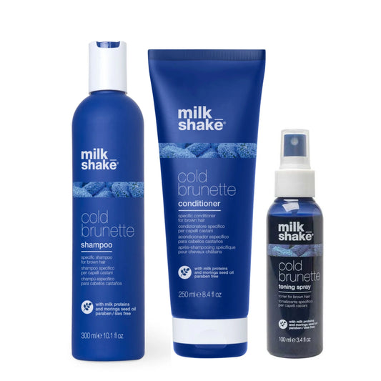 Milkshake Cold Brunette Toning Trio