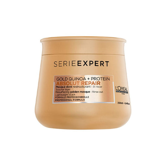 Loreal Professionnel Absolut Repair Golden Mask 250ml (Fine Hair) (Last of Range)