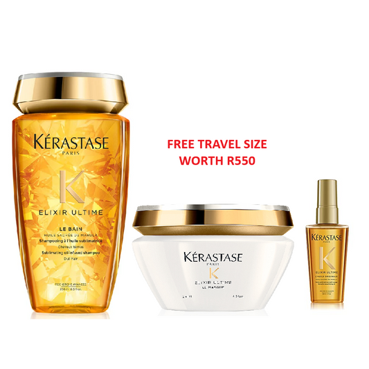 Kerastase Elixir Gold Shine Set