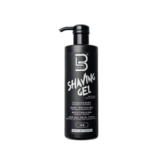 Level 3 Shaving Gel Ice Transparent 500ml