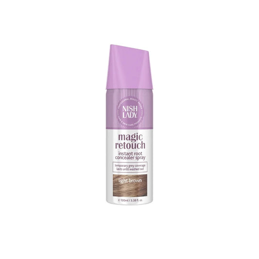 Nish Lady Hair Magic Retouch Light Brown 100ml